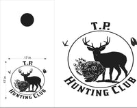 StickerChef Turkey Hunting Buck Deer Cornhole Board Vinyl Decal Sticker 02