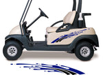 Two Color Golf Cart Decals Accessories Go Kart Stickers Side by Side Graphics GCA1258