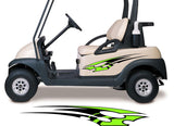 Two Color Golf Cart Decals Accessories Go Kart Stickers Side by Side Graphics GCA1289