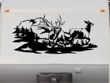 Two Elks Mountains RV Motor Home Replacement Decals