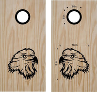 StickerChef USA Freedom Eagle Cornhole Decal Set Boards Bean Bag Toss Sticker