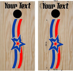 USA Patriotic Cornhole Board Decals Flag Stickers Pat06