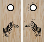 StickerChef Animal Zebra Cornhole Decals Bean Bag Toss Sticker