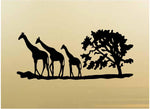 StickerChef Zoo Safari Giraffe Wall Decals Mural Home Decor Vinyl Stickers Nursery